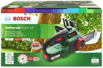 PIŁA AKUMULATOROWA UNIVERSALCHAIN 18 BOSCH 1x2,5Ah