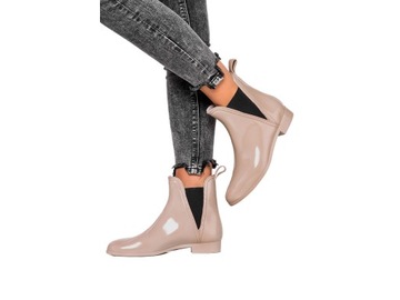 KALOSZE SZTYBLETY BUTY GUMOWCE LEKKIE MODNE NEW 40