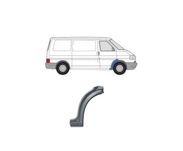 Reparaturka błotnika VW Transporter 96-03 Przód P