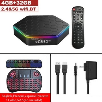 T95Z PLUS Android Smart TV с пакетом Android 12 Allwinner H618 2/4 ГБ ОЗУ