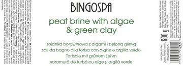 ПИЛИНГ-РАС ДЛЯ ПИЛИНГОВЫХ ВАНН И ОБЕРТЫВАНИЙ С ВОДОРОСТЯМИ И ЗЕЛЕНОЙ ГЛИНОЙ