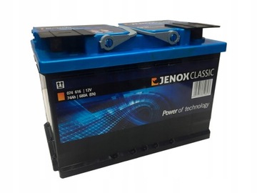 Akumulator JENOX CLASSIC 12V 74AH 680A P+ L3
