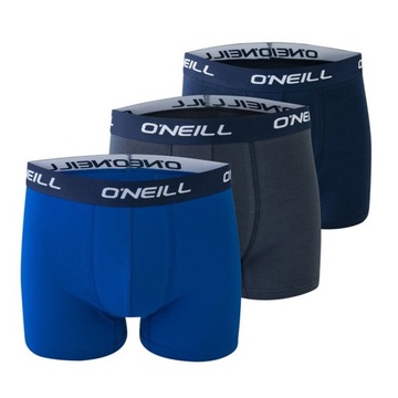 O'NEILL Men Boxer Plain 3pk Męskie Bokserki 3 Pak rozm. L