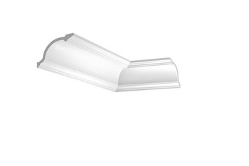 BIAŁA listwa przysufitowa Creativa by Cezar LGG-19