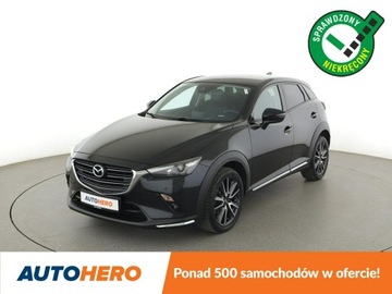 Mazda CX-3 Crossover Facelifting 2.0 Skyactiv-G 121KM 2019 Mazda CX-3 Automat Navi Kamera cofania