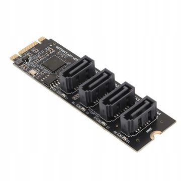 ADAPTER PCI-E DO SATA 3.0 KARTA M.2 NVME