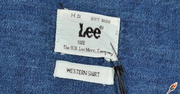 LEE koszula meska JEANS l/s WESTERN SHIRT r38 S