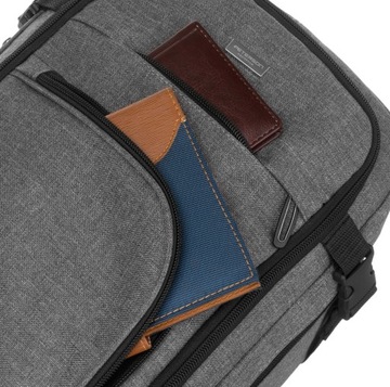 Расширяемый дорожный рюкзак PETERSON, вместительная сумка для ноутбука WIZZAIR