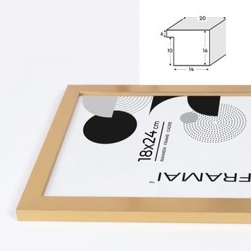 РАМКА ДЛЯ ФОТОГРАФИИ Золото 21х29,7 см А4 РАМКА ДЛЯ ФОТОГРАФИИ ПОСТЕР ДИПЛОМ