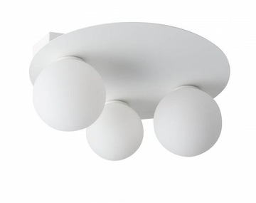 Lampa sufitowa plafon ARGON 3 biały kule