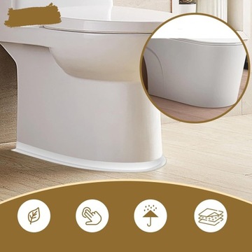 2 РОЛИКА УПЛОТНИТЕЛЬНОЙ ЛЕНТЫ ДЛЯ ВАННЫ САМОКЛЕЯЩАЯСЯ УПЛОТНИТЕЛЬНАЯ ЛЕНТА