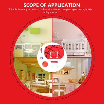 Мини-баскетбольное кольцо, рождественский подарок, дверь в комнату