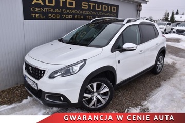 Peugeot 2008 I SUV Facelifting 1.2 PureTech 110KM 2018 Peugeot 2008 NaviKamera SkoraAlcantara Ambiente Led Panorama Klimatronic, zdjęcie 31