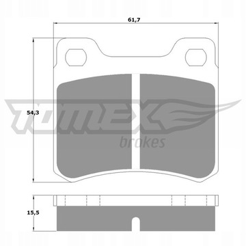 ТОРМОЗНЫЕ КОЛОДКИ.MERCEDES W201.W124