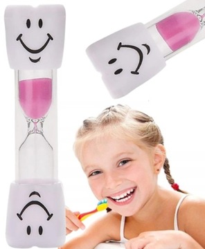 Klepsydra timer do mycia zębów dla dzieci zegar czasomierz