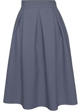 CIEMNOSZARA SPÓDNICA MINI MIDI MAXI NA WYMIAR MIAR