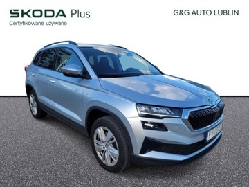 Skoda Karoq Crossover Facelifting 1.5 TSI ACT 150KM 2024 Skoda Karoq Salon PL 150KM DSG FV23 El. Klapa Pakiet zimowy ASO, zdjęcie 1