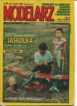 Modelarz 3/1995 Dassault Rafale, monitor SMS Temes