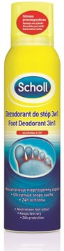 Dezodorant do stóp SCHOLL 3w1 (150 ml)