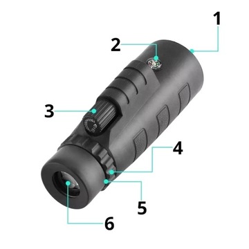 БИНОКУЛЯРНАЯ ЛИНЗА SURVIVAL MONOCULAR 40x60 RISCOPE