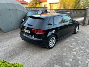 Audi A3 8V Hatchback 3d 1.6 TDI clean diesel 110KM 2014 Audi A3 2015R Skóra Klimatronik Tempomat Navi Alu Felgi 6-Biegów Bezwypadek, zdjęcie 3