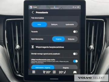 Volvo XC60 II Crossover Plug-In Facelifting 2.0 T8 455KM 2025 Volvo XC 60 FV23% SalonPL T8 Plug-In Ultra Black E, zdjęcie 21