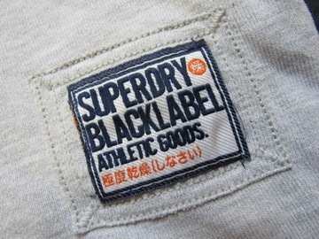 Superdry Super DRY JAPAN/ BLUZA Z KOŁNIERZEM /L