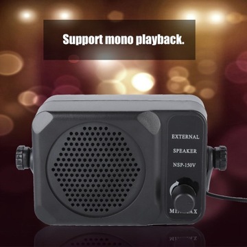 Внешний динамик автомобильного мобильного радио для Yaesu Kenwood Icom FT-7800R FT-8900R