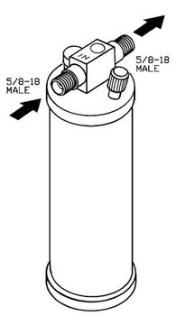 SUŠIČ KLIMATIZACE DAF 75 NRF33116