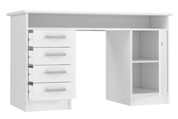 NET106 MT931 письменный стол, белый матовый, FORTE, FREE, быстрый