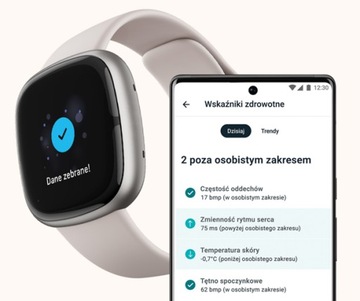 Умные часы Fitbit Sense 2 с графитом