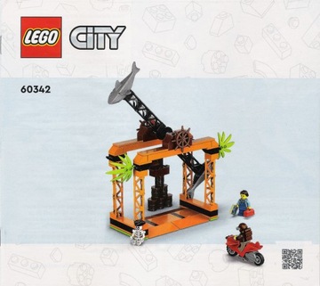 LEGO Instrukcja 60342 The Shark Attack Stunt Challenge