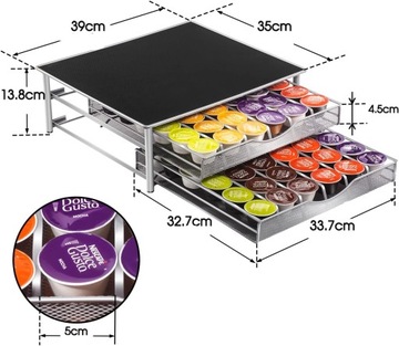 Держатель капсул Mastertop Dolce Gusto 72s