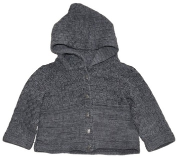 HANDMADE SWETER SWETEREK WEŁNA WOOL 68/74