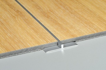 Profil dylatacyjny do paneli LVT Srebrny 180cm