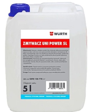 Zmywacz uniwersalny WURTH 5L