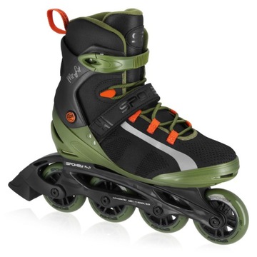 ROLKI MĘSKIE DO JAZDY SZYBKIEJ MRFIT SPOKEY 80MM ABEC-7 CARBON R. 44