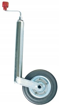 ОПОРНОЕ КОЛЕСО AL-KO + КОМПЛЕКТ ЗАЖИМОВ ДЛЯ ПРИЦЕПА