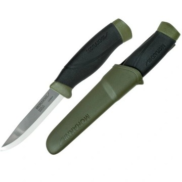 MORA NÓŻ COMPANION MG STAL CARBON + POCHWA Oliv NÓŻ DO KUCHNI KUCHENNY