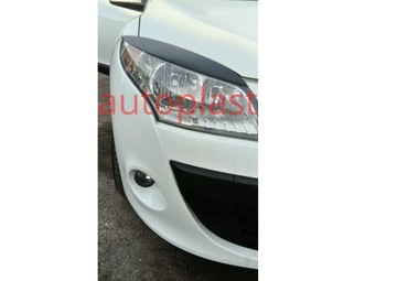 Крышки ламп renault megane 3 08-13 абс пластик