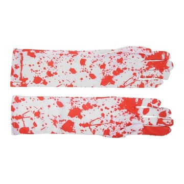 1 пара кровавых перчаток на Хэллоуин