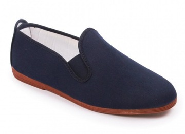 WYGODNE ESPADRYLE TENISÓWKI WKŁADANE granat r. 41