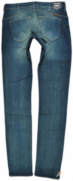 WRANGLER spodnie SLIM jeans blue MOLLY W27 L34