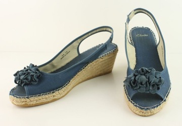 CLARKS - BARDZO WYGODNE ESPADRYLE Z HISZPANII (41)