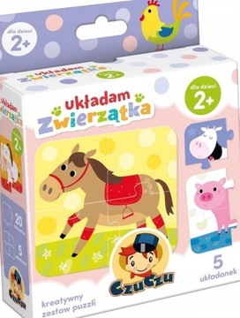 ЧЕЧУ МОЙ ПЕРВЫЙ ПАЗЛ Я СОБИРАЮ ЖИВОТНЫХ 2+