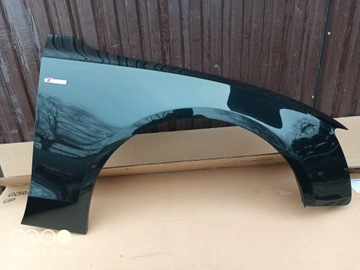 AUDI A5 8T Błotnik Prawy Przód LZ9Y Oryginalny Aluminium CZARNY w kolor