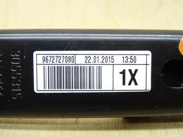 CITROEN C4 II DS4 ŠOUPÁTKO REGULACE PÁSY 9672727080