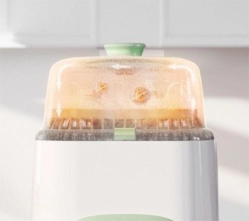 MOMCOZY BS003-GW10NB-A Мойка и стерилизатор для бутылочек KleanPal Pro White