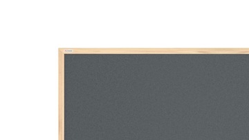 Tablica korkowa szary korek 100x80 rama drewniana