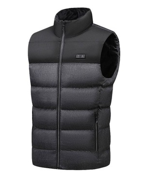ELEKTRYCZNA OGRZEWANA KAMIZELKA BEZRĘKAWNIK UNISEX